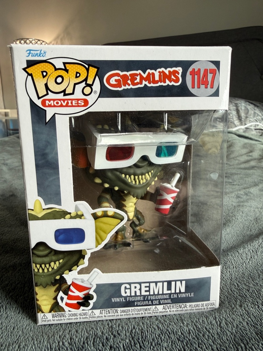 Funko Gremlins Vinyl Figure - Green with Red & Blue 3D Glasses